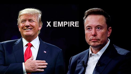 Donald Trump video Musk X Empire