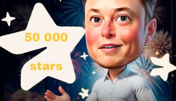 Giving away stars 50,000